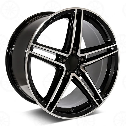 SDTW WHEELS C63 COUPE STYLE RM21 - Machined Face W/Black Outline