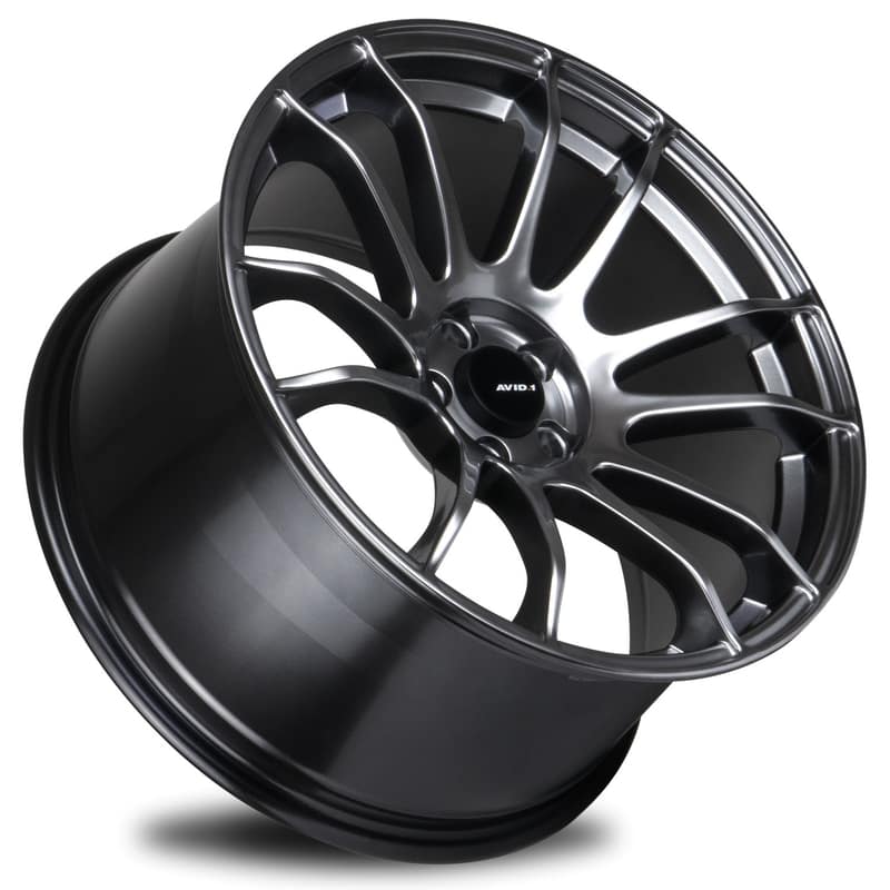 AVID1 WHEELS AV20 - Hyper Black | A striking blend of style and performance, featuring a hyper black finish that adds depth and sophistication to any vehicle.