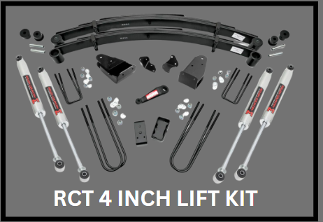 RCT 4-Inch Lift Kit – Off-Road Ready Suspension Upgrade for Maximum Clearance