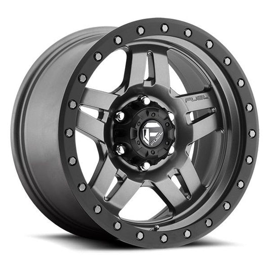 FUEL OFFROAD WHEELS - Anza D558 Matte Anthracite w/black ring