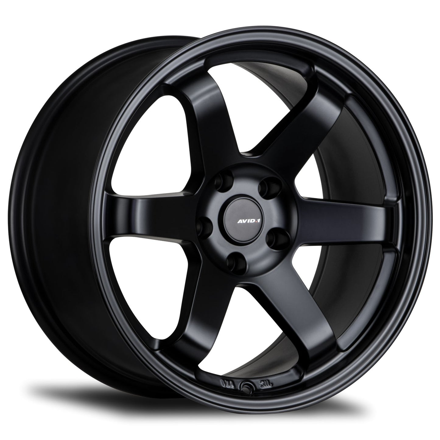 AVID1 WHEELS AV06 - Matte Black | Bold and versatile wheels engineered for a stealthy look with exceptional strength and reliability.