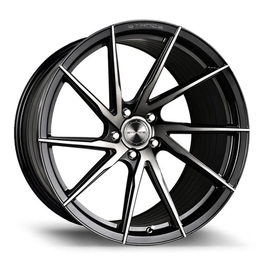 STANCE WHEELS - Stance SF01 Rotary Forged Gloss Black Tinted Face