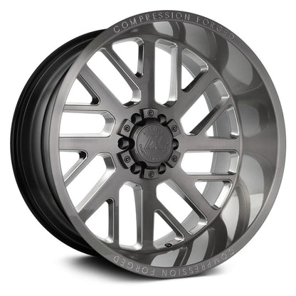 AXE Offroad AX2.4 Compression Karbon Brush Wheels | Tough & Stylish Rims for Trucks & SUVs – Durable, High-Performance Off-Road Design