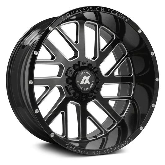 AXEL WHEELS - AXE Compression Offroad AX2.0 Gloss Black Milled