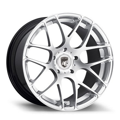AVANT GARDE WHEELS - Staggered Set Ruger Mesh (Porsche Panamera) Hypersilver | Precision-crafted wheels tailored for luxury performance, delivering a sleek and refined aesthetic.