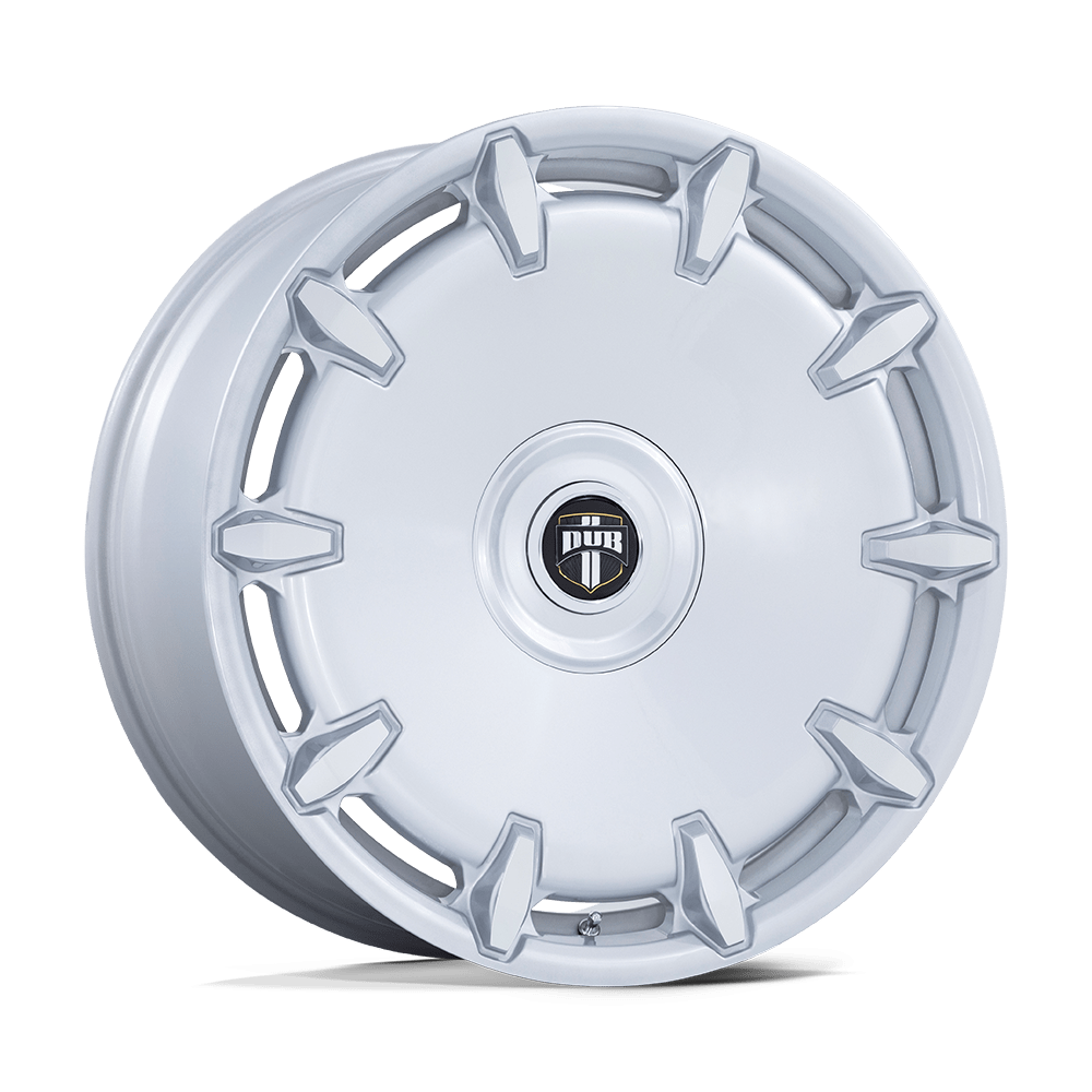 DUB WHEELS DC271 CHEEF - SILVER MACHINED