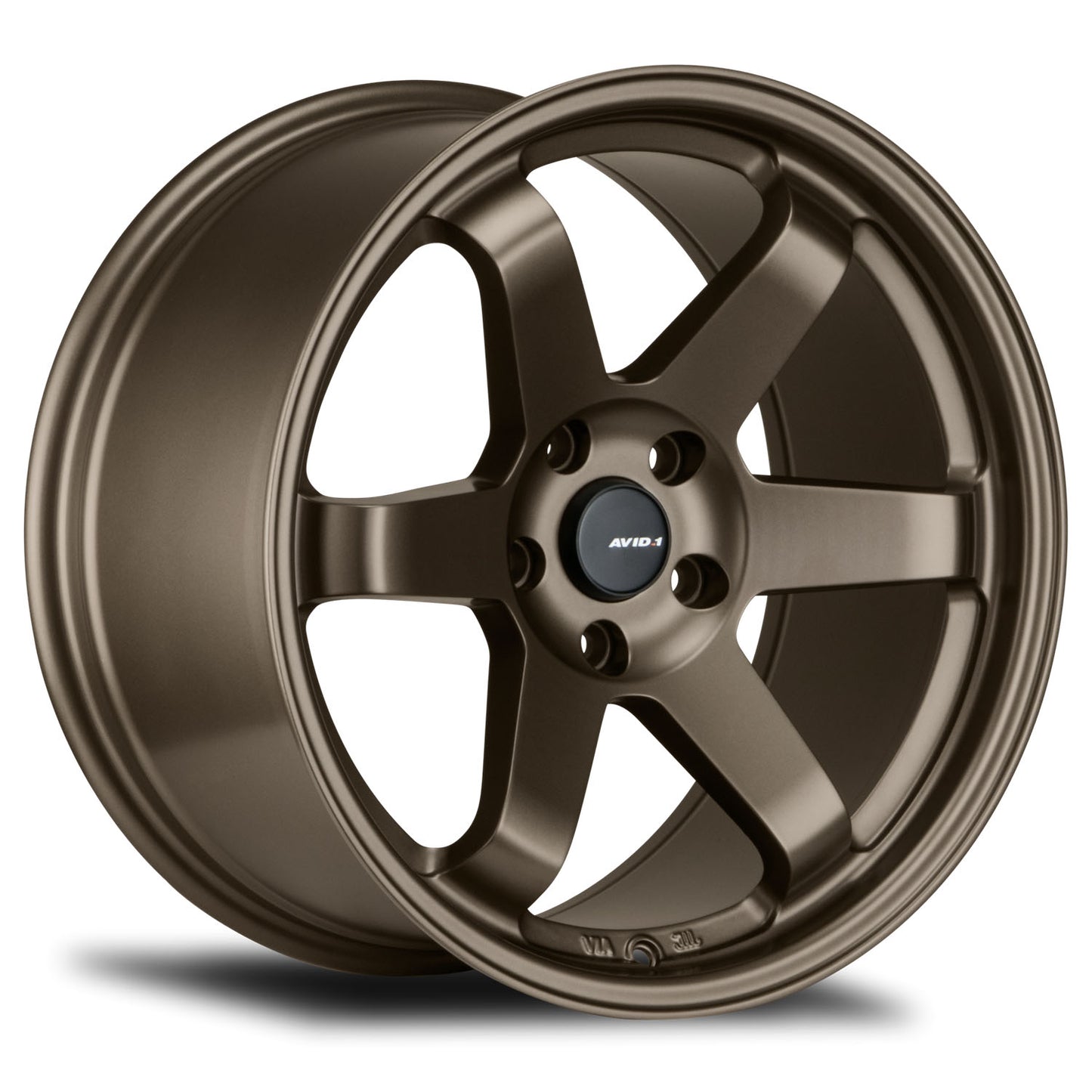 AVID1 WHEELS AV06 - Matte Bronze | Sporty and stylish wheels with a durable finish, perfect for an aggressive and refined look.