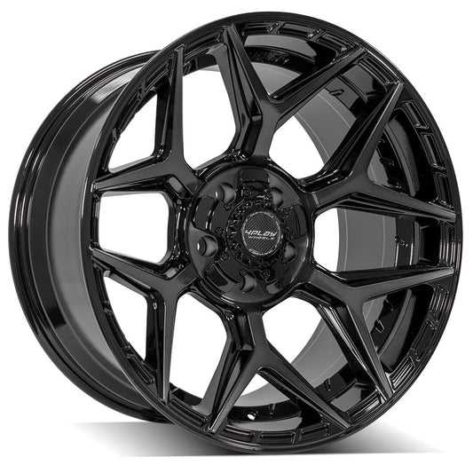 4PLAY WHEELS - 4P06 Gloss Black / Brushed Face & Tinted Clear