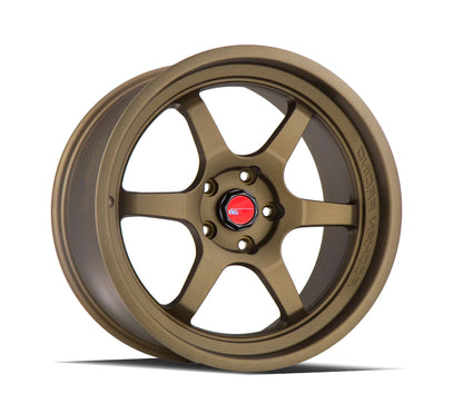 AODHAN WHEELS AH08 (SPF) - Textured Bronze | Aggressive, Track-Inspired Wheels for Maximum Durability & Style
