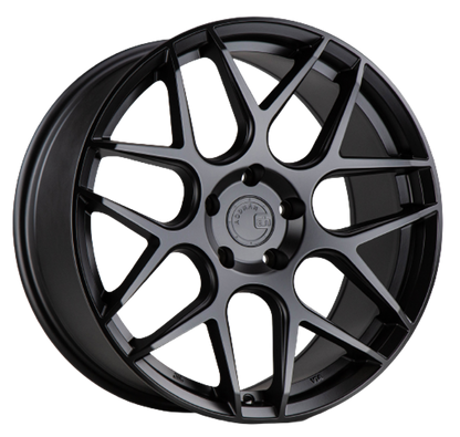 AODHAN WHEELS AFF2 - Matte Black | Bold, Sleek Wheels Designed for Enhanced Style and Superior Performance on Any Terrain