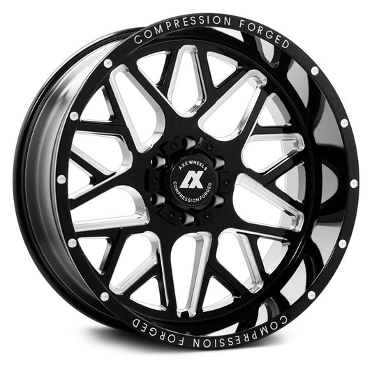 AXEL WHEELS - AXE Compression Offroad AX5.0 Gloss Black Milled