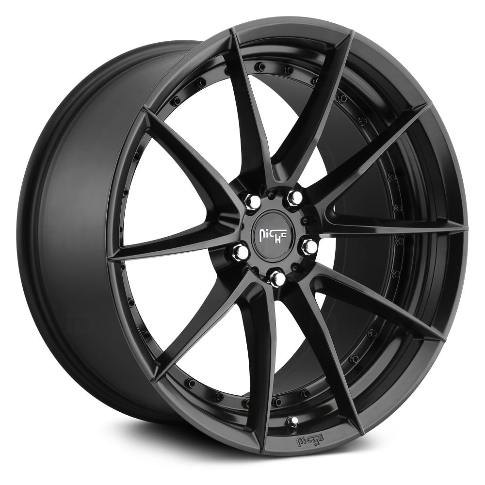 NICHE ROAD WHEELS - M196 Sector Matte Black