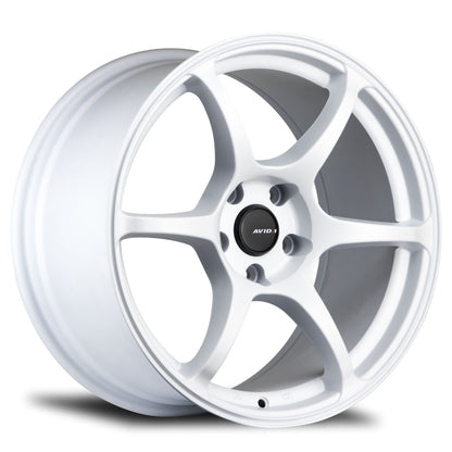 AVID1 AV26 White - High-Quality Racing-Inspired Wheels Designed for Enhanced Handling, Durability, and a Clean, Aggressive Look