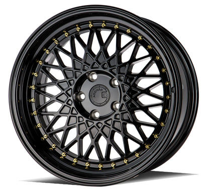 AODHAN WHEELS AH05 (SPF) - Gloss Black | Sleek, High-Performance Wheels Engineered for a Striking Appearance and Enhanced Handling