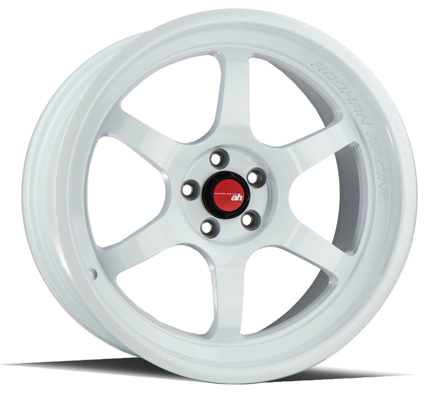 AODHAN WHEELS AH08 (SPF) - Gloss White | Eye-Catching, Aerodynamically Designed Wheels for Superior Road Presence