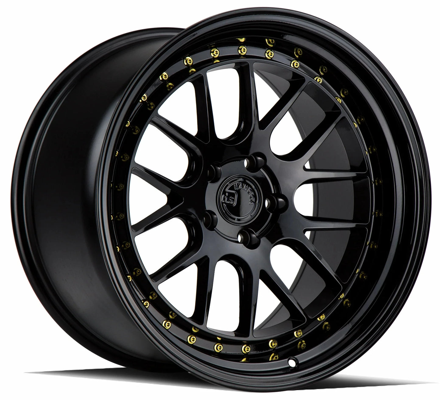 AODHAN WHEELS DS06 - Gloss Black | Sleek, Lightweight, and High-Performance Wheels for Sport, Tuner & Luxury Cars