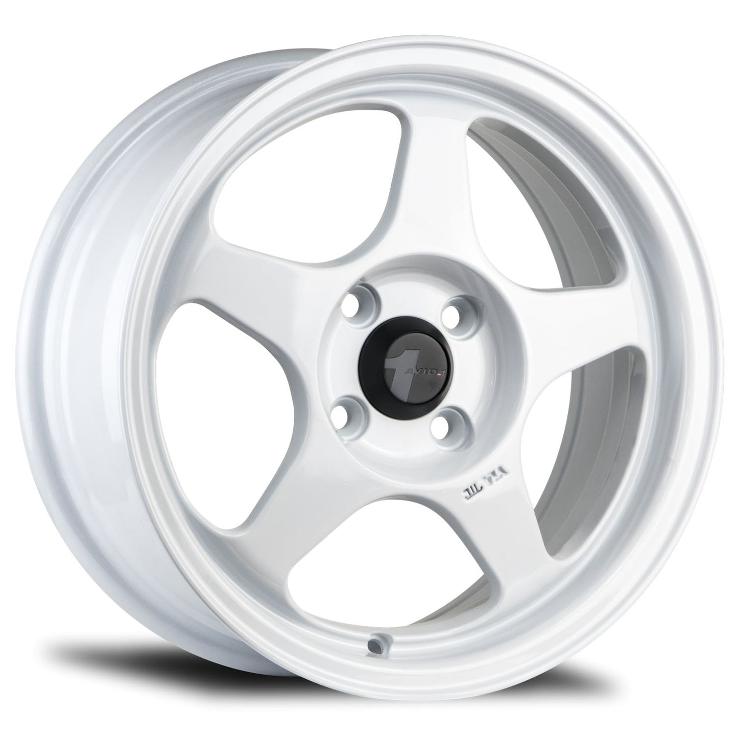 AVID1 WHEELS AV08 - White | A clean and modern wheel design featuring a crisp white finish, offering a stylish and distinctive look for any vehicle.