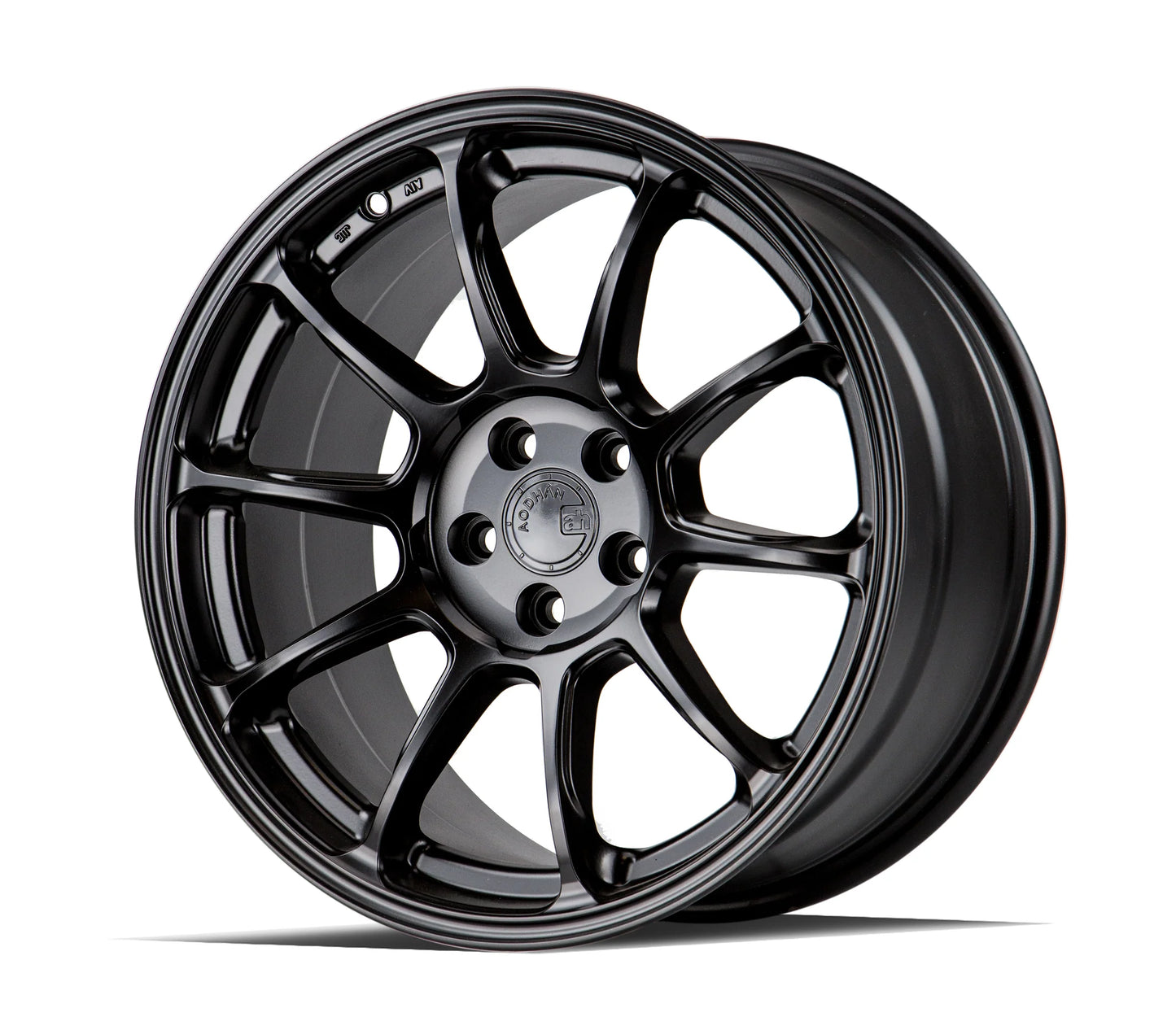 AODHAN WHEELS AH06 (SPF) - Matte Black | Bold, Sturdy Wheels Designed for Maximum Performance and a Stealthy Aesthetic