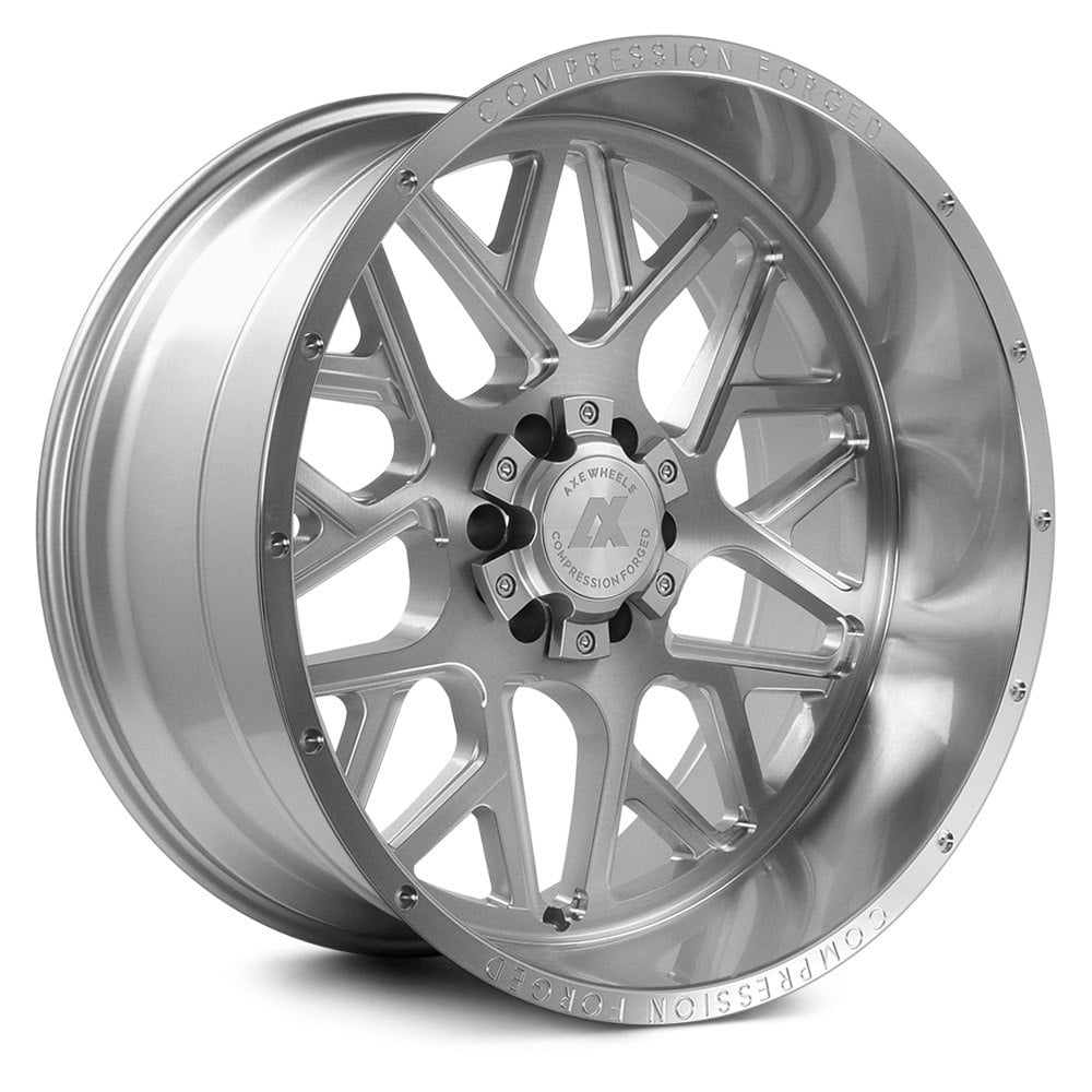 AXE Offroad AX5.1 Compression Silver Wheels | Heavy-Duty Rims Engineered for Strength & Superior Off-Road Handling