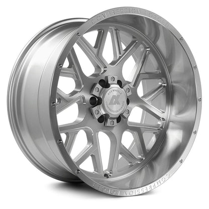 AXE Offroad AX5.1 Compression Silver Wheels | Heavy-Duty Rims Engineered for Strength & Superior Off-Road Handling