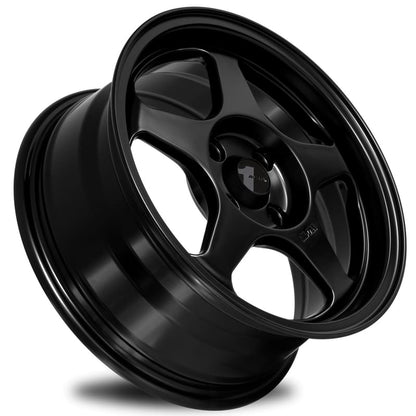 AVID1 WHEELS AV08 - Gloss Black | A bold and timeless design with a deep gloss black finish, enhancing both aesthetics and durability for an aggressive stance.