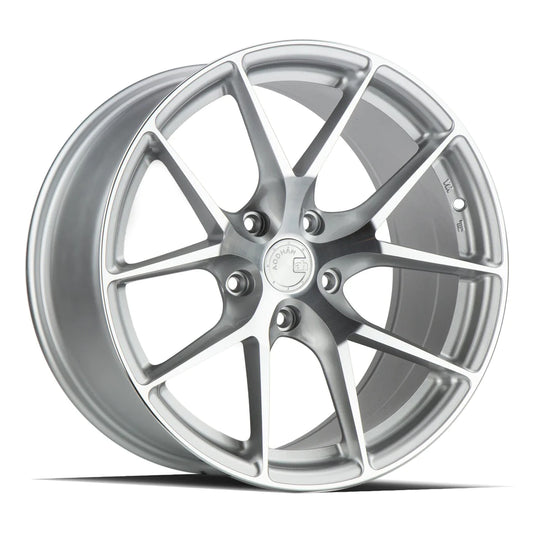 AODHAN WHEELS AFF7 - Silver Machined Face