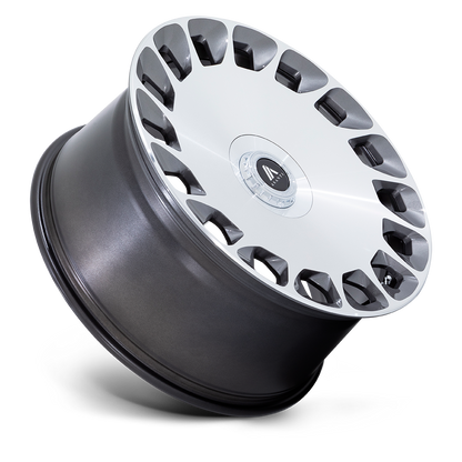 ASANTI WHEELS ARISTOCRAT - Gloss Platinum Bright Machined Face | Luxurious, Eye-Catching Wheels Designed for Maximum Style and High-Performance Appeal