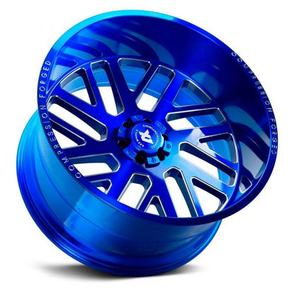 AXE Offroad AX2.7 Compression Candy Blue Wheels | Bold & Durable Rims for Trucks & SUVs – High-Performance Off-Road Design