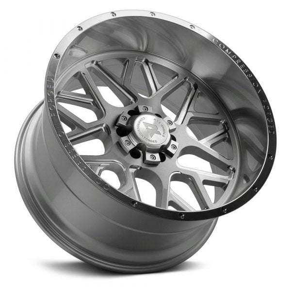 AXE Offroad AX5.1 Compression Silver Wheels | Heavy-Duty Rims Engineered for Strength & Superior Off-Road Handling
