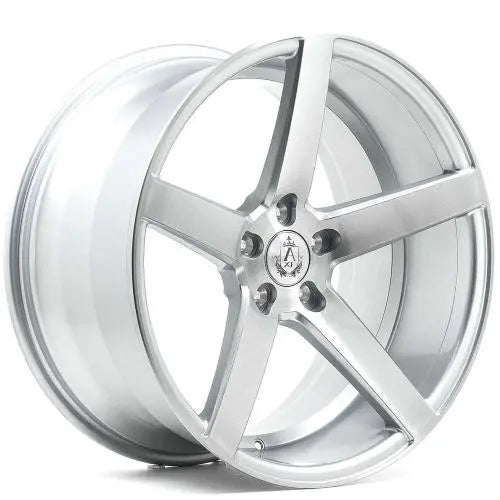 AXE Wheels EX18 Gloss White Brush Face | Sleek & Durable Rims for Trucks & SUVs – High-Performance Styling