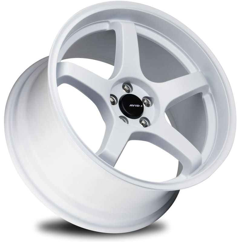 AVID1 AV28 White - Durable High-Performance Wheels for Enhanced Handling & Style