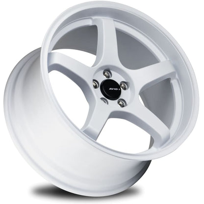 AVID1 AV28 White - Durable High-Performance Wheels for Enhanced Handling & Style