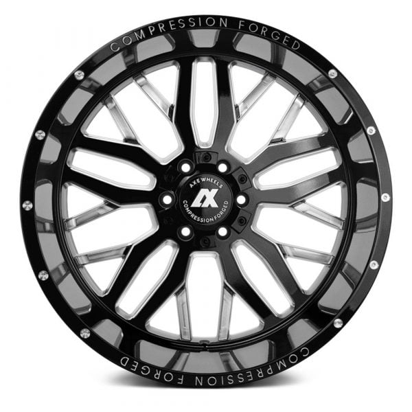 AXE WHEELS - AXE Compression Offroad AX1.0 Gloss Black Milled