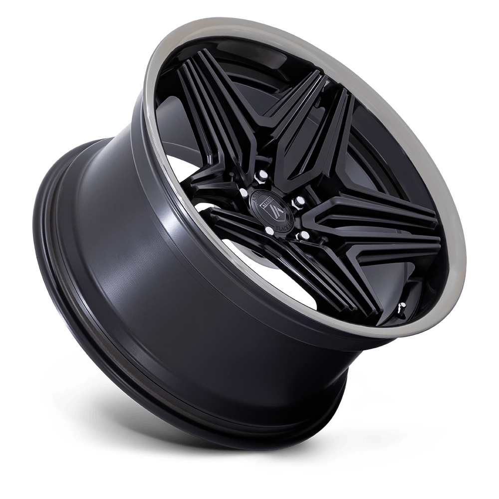 ASANTI WHEELS DUKE - Satin Black w/ DDT Lip | Rugged, High-Performance Wheels Engineered for a Tough Look and Enhanced Off-Road Capability