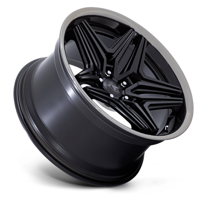 ASANTI WHEELS DUKE - Satin Black w/ DDT Lip | Rugged, High-Performance Wheels Engineered for a Tough Look and Enhanced Off-Road Capability