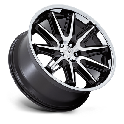 ASANTI WHEELS IMPERATOR - Gloss Black Machined w/ Stainless Steel Lip | Striking, Premium Wheels Crafted for Bold Style and Unmatched Performance