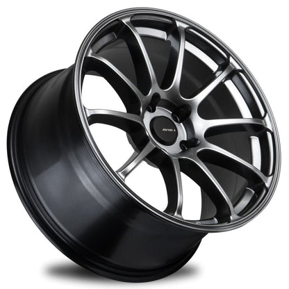 AVID1 AV27 Hyper Black - Ultra-Lightweight, Performance-Driven Alloy Wheels for Street and Track Enthusiasts Seeking a Bold Aesthetic