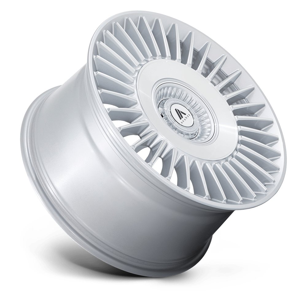 ASANTI WHEELS TIARA - Gloss Silver Bright Machined Face | Luxurious, Eye-Catching Wheels Designed for Maximum Shine and Outstanding Performance