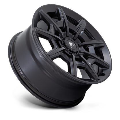 ASANTI WHEELS ESQUIRE - Satin Black with Gloss Black Face | Elegant, High-Performance Wheels Designed for a Striking Contrast and Superior Road Dynamics