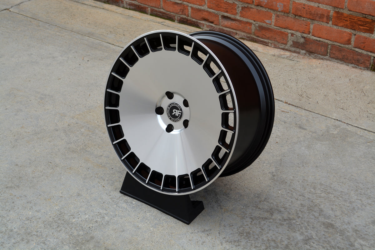 ROAD FORCE WHEELS RF 30 - Black Machine face
