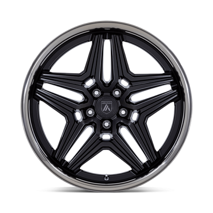ASANTI WHEELS DUKE - Satin Black w/ DDT Lip | Rugged, High-Performance Wheels Engineered for a Tough Look and Enhanced Off-Road Capability