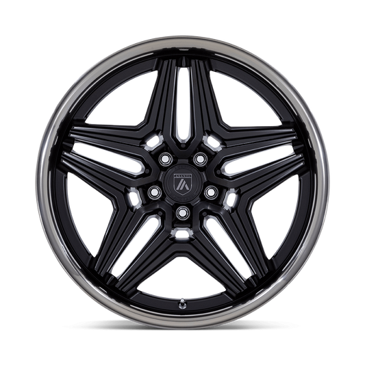 ASANTI WHEELS DUKE - Satin Black w/ DDT Lip | Rugged, High-Performance Wheels Engineered for a Tough Look and Enhanced Off-Road Capability