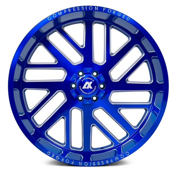 AXE Offroad AX2.7 Compression Candy Blue Wheels | Bold & Durable Rims for Trucks & SUVs – High-Performance Off-Road Design