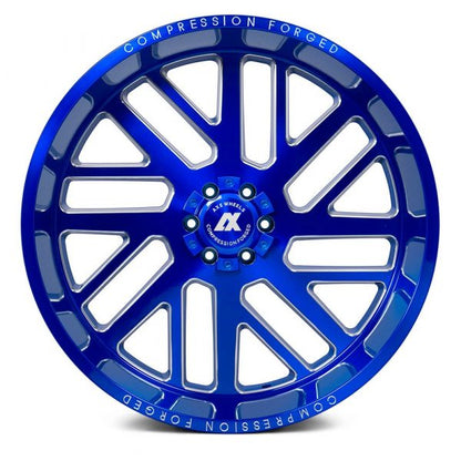 AXE Offroad AX2.7 Compression Candy Blue Wheels | Bold & Durable Rims for Trucks & SUVs – High-Performance Off-Road Design