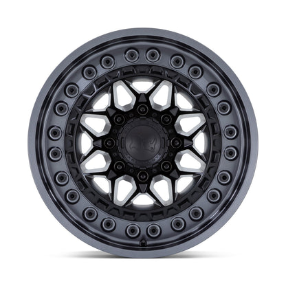 BLACK RHINO - Alpha BR008 Matte Black / Gunmetal Lip
