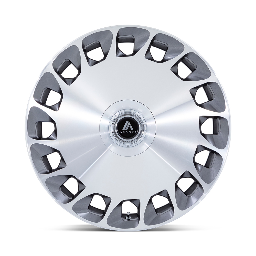 ASANTI WHEELS ARISTOCRAT - Gloss Platinum Bright Machined Face | Luxurious, Eye-Catching Wheels Designed for Maximum Style and High-Performance Appeal