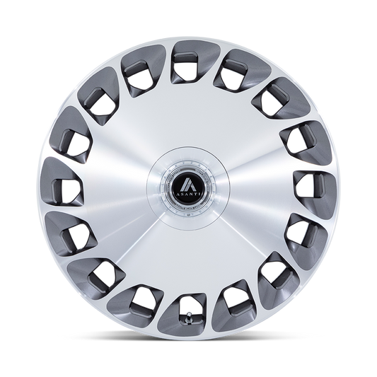 ASANTI WHEELS ARISTOCRAT - Gloss Platinum Bright Machined Face | Luxurious, Eye-Catching Wheels Designed for Maximum Style and High-Performance Appeal