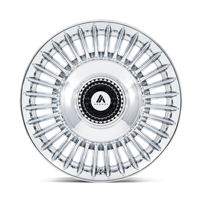 ASANTI WHEELS TIARA - Chrome | Stunning, High-Gloss Wheels Designed for Maximum Shine and Luxurious Performance on the Road