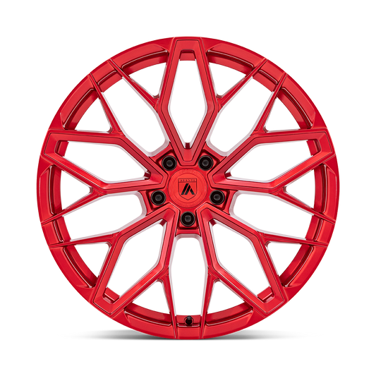 ASANTI WHEELS MOGUL 5 - Candy Red | Bold, Eye-Catching Wheels Crafted for a Vibrant Look and Superior Performance on Any Vehicle