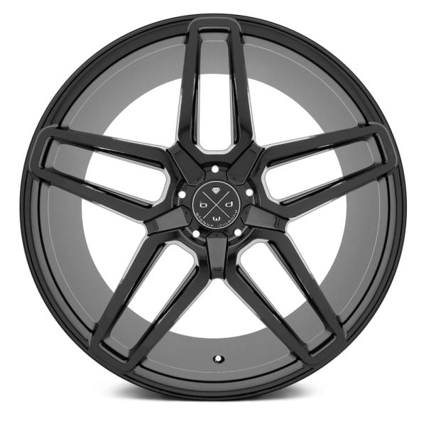 BLAQUE DIAMOND WHEELS - BD-17-5 Gloss Black